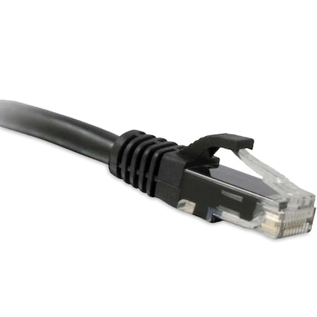Enet Cat6 Black 14Ft Molded Boot Patch Cbl C6-BK-14-ENC